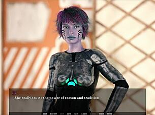 check out this 3d hentai where a curvy mature anime babe sucks a huge big cock in tales from the unending void 159