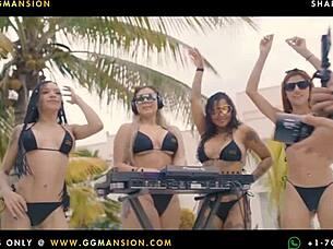 Redhead latina in bodysuit gets her wet pussy licked by lesbian friend with big ass 😏