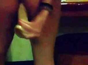 Beautiful transsexual Ivanka Astaroth enjoys her favorite toy in a sexy anal session