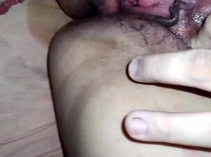 I had a perfect orgasm as the cuckold filled my ass with cum.