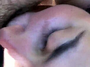 Bailey Wilder gets spanked and sucks cock outdoors like a slut