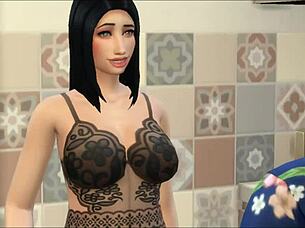 I'm Watching Melanie Tucker's First Anal, She's A Cute Tattoo'd Hungarian Model Getting Gaped