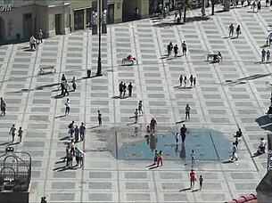 top view of sibiu romania from tourist spot