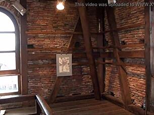 top view of sibiu romania from tourist spot