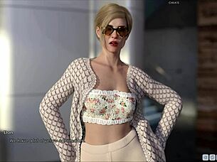 IN LUST ACADEMY, MILF SHOWS BIG TITS AND ASS