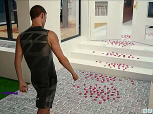 IN LUST ACADEMY, MILF SHOWS BIG TITS AND ASS