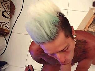 masked older gay man shares personal story