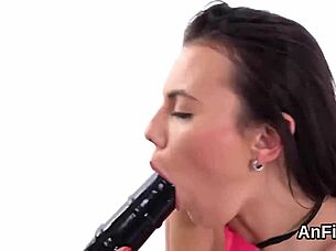 nasty lesbian models fist each other's pussies and assholes