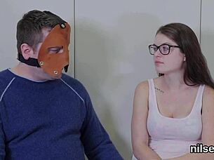 Horny Kitten Taken In Anal Loony Bin For Painful Treatment!