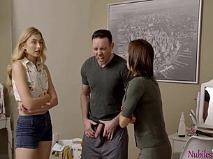 Alexa Grace and Alexis Fawx star in family episode.