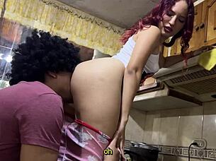 Young babe's ass gets fucked hard