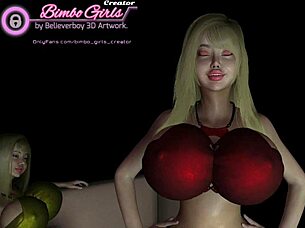 big boobs girls with sex dance project set 6