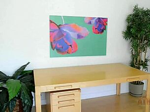 ana foxxx shows off in lingerie, masturbating solo 💦