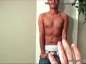 Sexy twinks having hardcore gay blowjob sex.