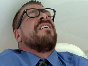 Casey Everett and Rocco Steele in daddy issues scene