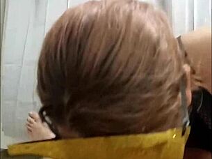 after school oral turns into deepthroat