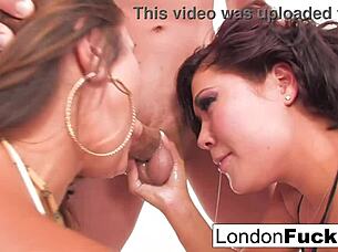 london keyes and cece take on bruces huge cock