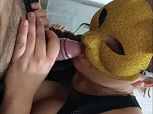 after school oral turns into deepthroat