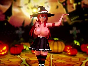 Mmd Happy Halloween R18 By Shidoyasha With Erotic Scenes