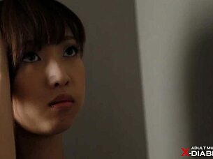 CHIERI MINAMI'S TITS BEAUTIFUL AT 45 DEGREES