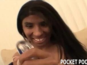 exotic aziza diamond masturbates with toys and fingers