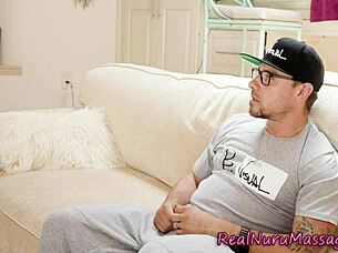 Nuru Milf Masseuse Gets Banged Doggy Style With Big Cock In High Definition.