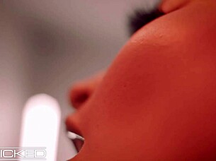 emily willis deepthroats and gets ass fucked with vibrator 😈