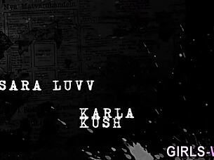 Watch these gorgeous lesbians rim and finger each other.