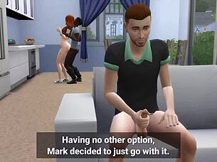 African BBC uses wife in front of husband, part 1 by DDSims