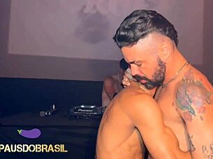 Live gay party at Eros with intense actions and raw excitement!