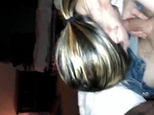 i made this homemade blowjob video