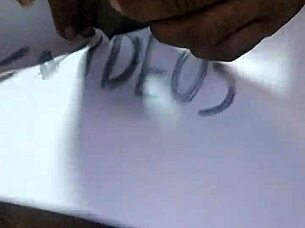 feeling the huge cock during webcam masturbation session