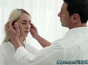 Ever seen a Mormon amateur get fucked missionary style?