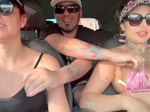 Um Dia a Casa Cai, Flagrados Transando na Estrada Deserta