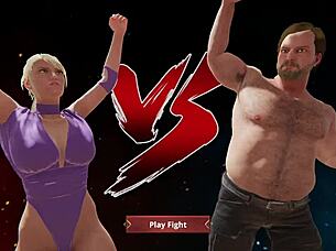 Ethan vs terra naked fighter 3d