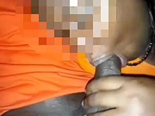 suckin his cock while hes driving pt 3 public fetish ebony outdoor deepthroat caribbean