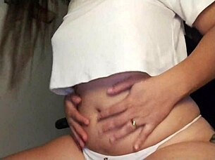 Lucyplay Spreading Cream On Body And Tattoos