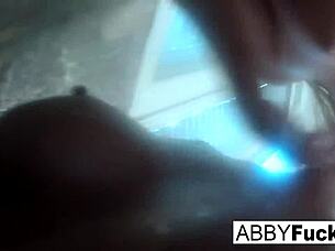 three-way lesbian fun in a jacuzzi with underwater oral sex