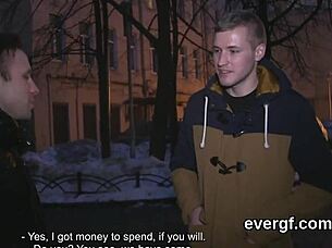 Broke dude lets buddy nail ex for cash?