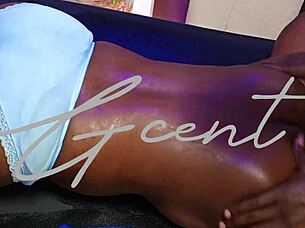 During a spacious massage, she experiences intense fingerings leading to orgasm.