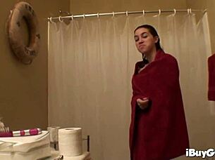 Why does this teen chew gum off my sack while sucking balls?