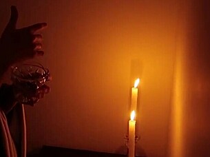 Witch Sucks Her Twin's Dick Deepthroat On Halloween Night! Facial Fun!