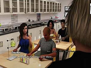 i'm intertwined with elenor in this hentai adventure