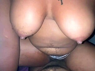 Step mom rides big cock!