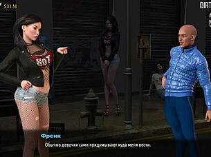 Naked girls training in fashion business