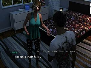 i'm intertwined with elenor in this hentai adventure