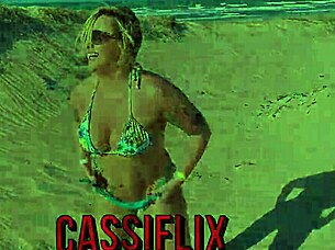 Boy Fucks Her Doggystyle After She Shows Off At Beach