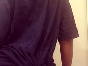 Naejae Boldly Seduces with Intense Strip Tease Leading to Powerful Squirt and Cumshot