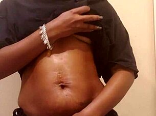 Naejae Boldly Seduces with Intense Strip Tease Leading to Powerful Squirt and Cumshot