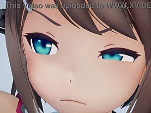 Maya from Kantai Collection Gets Intense Anime Fuck